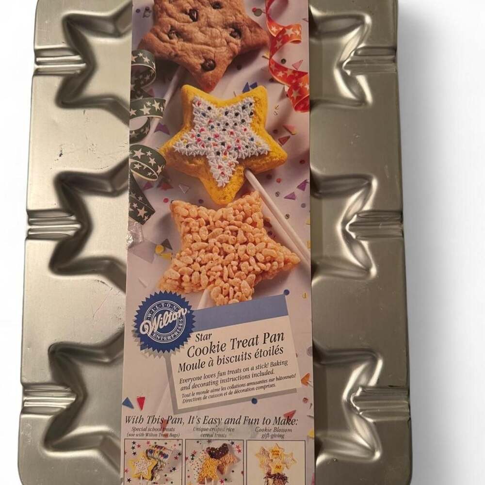 Wilton Star Cookie Treat Pan Baking Mold